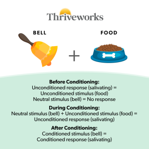 An unconditioned response can become a conditioned response to a neutral stimulus by pairing an unconditioned stimulus with a neutral stimulus until someone has the same response to the unconditioned (now conditioned) stimulus as they do to the neutral stimulus due to their association.